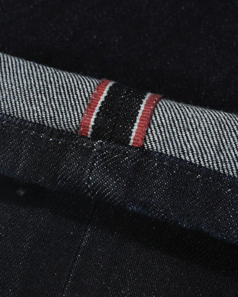 Ember Core Selvedge Denim Jeans – Indigo Black | Slim Straight Premium Fit