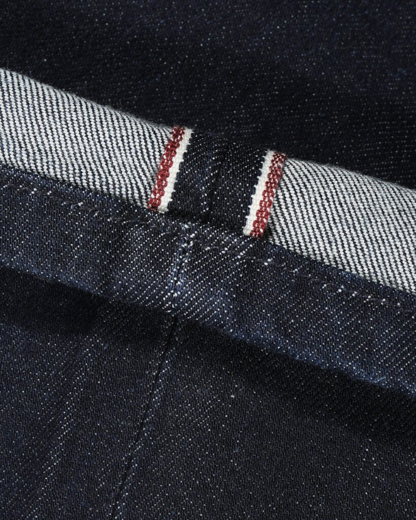 Deep Sea Redline Selvedge Denim Jeans – Navy Indigo | Slim Straight Premium Fit