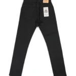 Blackout Redline jet black selvedge jeans, Slim Straight fit – image 2