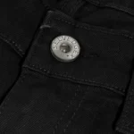 Blackout Redline jet black selvedge jeans, Slim Straight fit – image 4