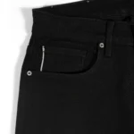 Blackout Redline jet black selvedge jeans, Slim Straight fit – image 3