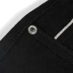 Blackout Redline jet black selvedge jeans, Slim Straight fit – image 5