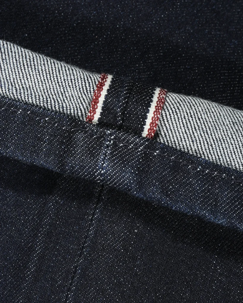 Deep Sea Redline deep indigo selvedge jeans, Slim Straight fit – image 6