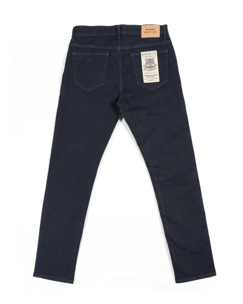 Deep Sea Redline deep indigo selvedge jeans, Slim Straight fit – image 2