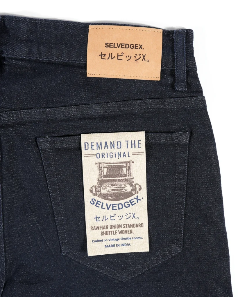 Deep Sea Redline deep indigo selvedge jeans, Slim Straight fit – image 7