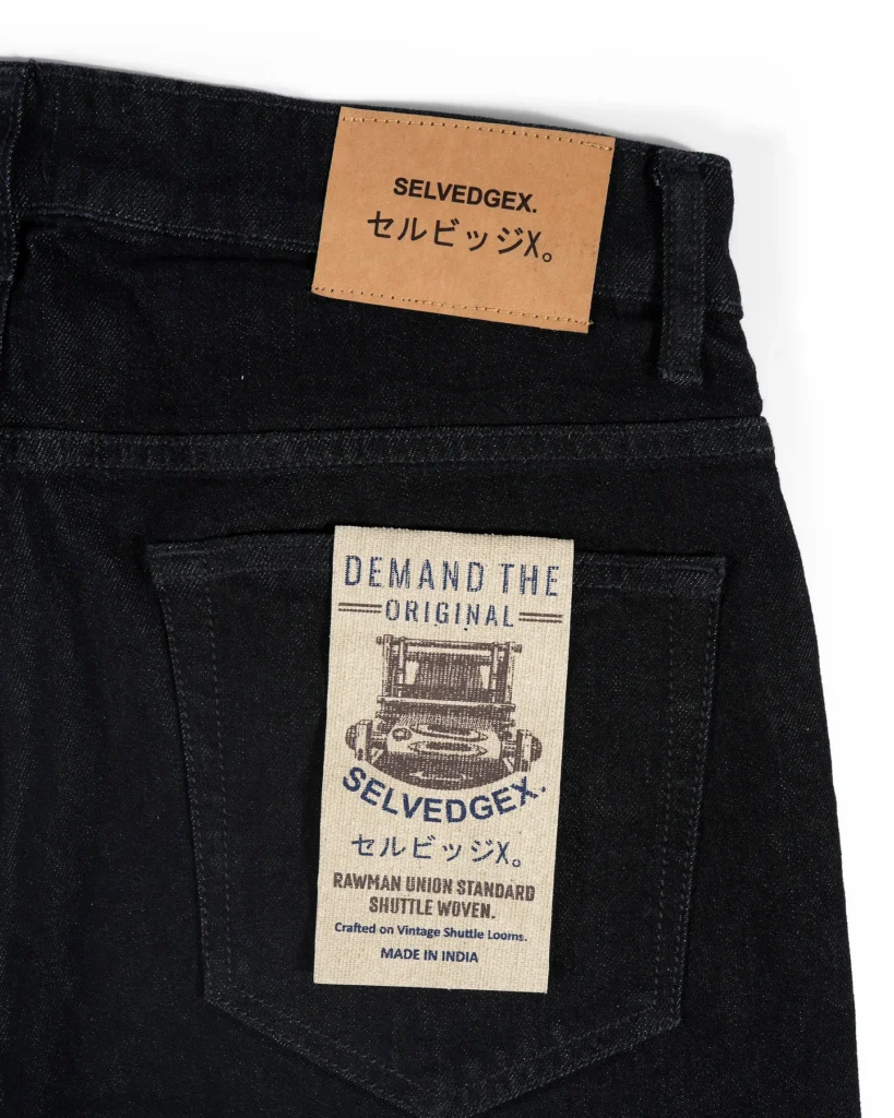 Ember Core dark indigo selvedge jeans, Slim Straight fit – image 7