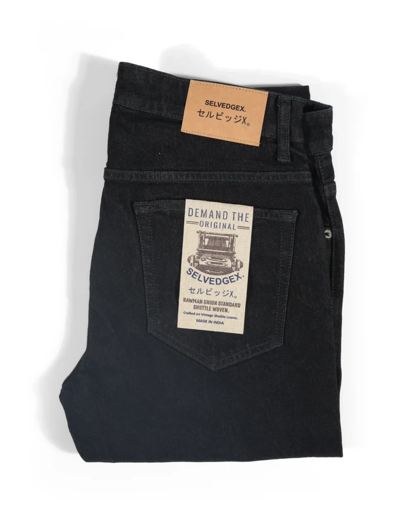 Ember Core dark indigo selvedge jeans, Slim Straight fit – image 8