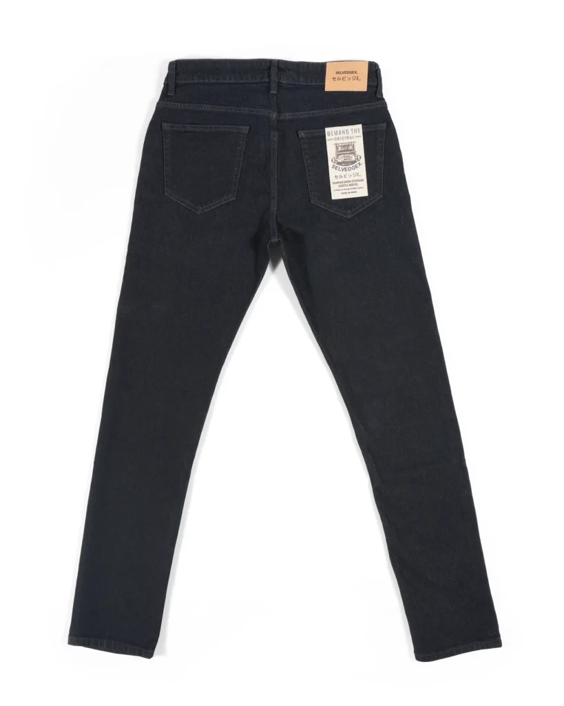 Midnight Cobalt deep indigo selvedge jeans, Slim Straight fit – image 2