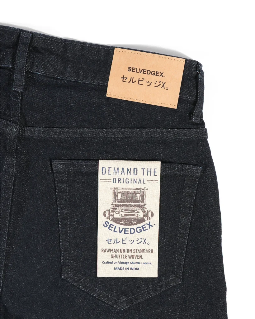 Midnight Cobalt deep indigo selvedge jeans, Slim Straight fit – image 7