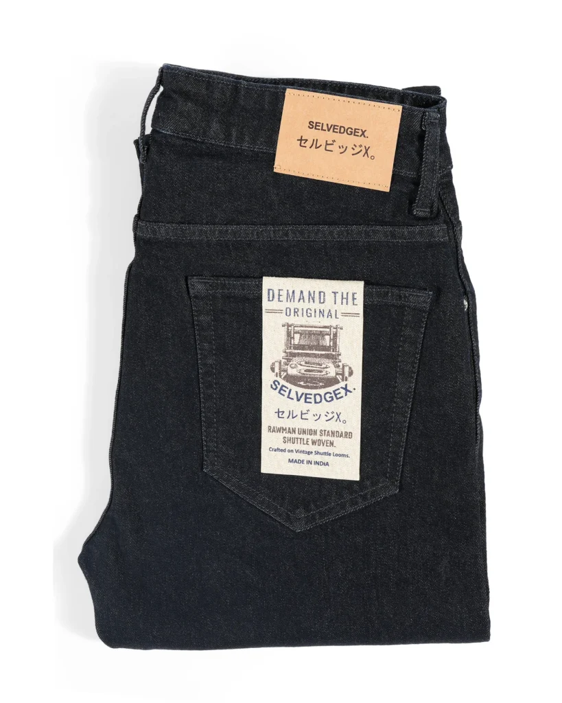 Midnight Cobalt deep indigo selvedge jeans, Slim Straight fit – image 8