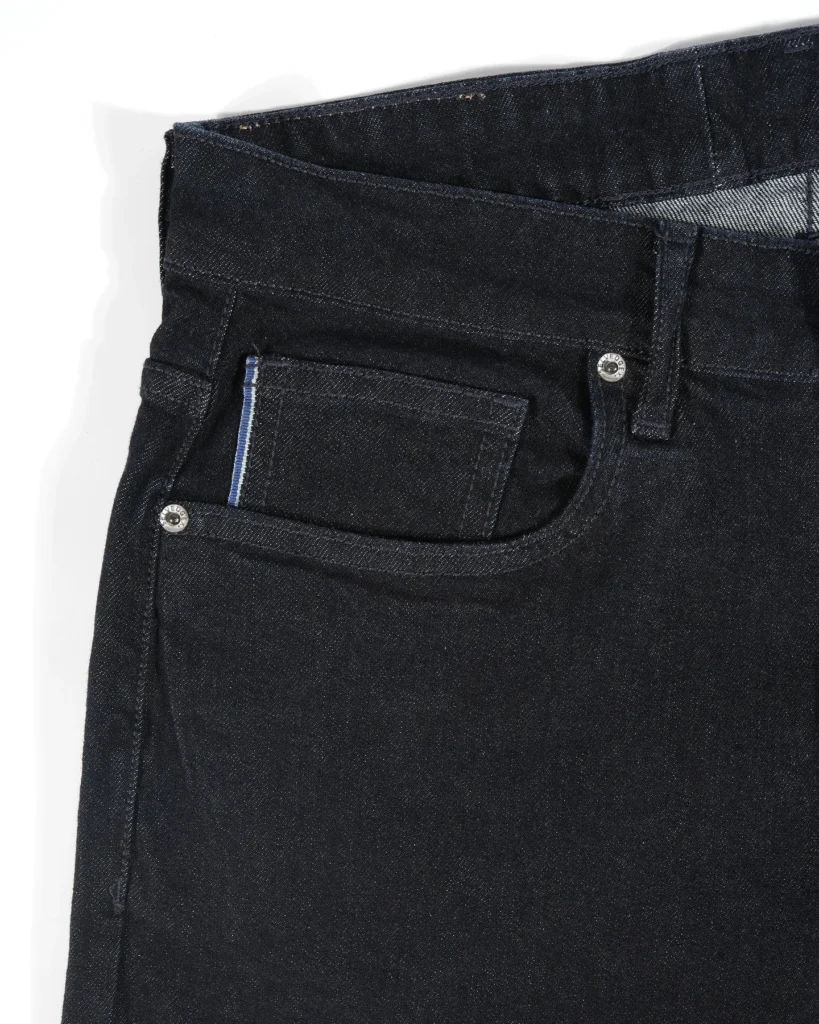 Midnight Cobalt deep indigo selvedge jeans, Slim Straight fit – image 3