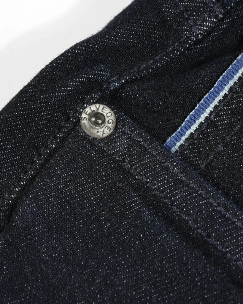 Midnight Cobalt deep indigo selvedge jeans, Slim Straight fit – image 5