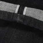 Obsidian Blue Line charcoal black selvedge jeans, Slim Taper fit – image 6