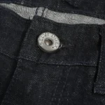 Obsidian Blue Line charcoal black selvedge jeans, Slim Taper fit – image 4